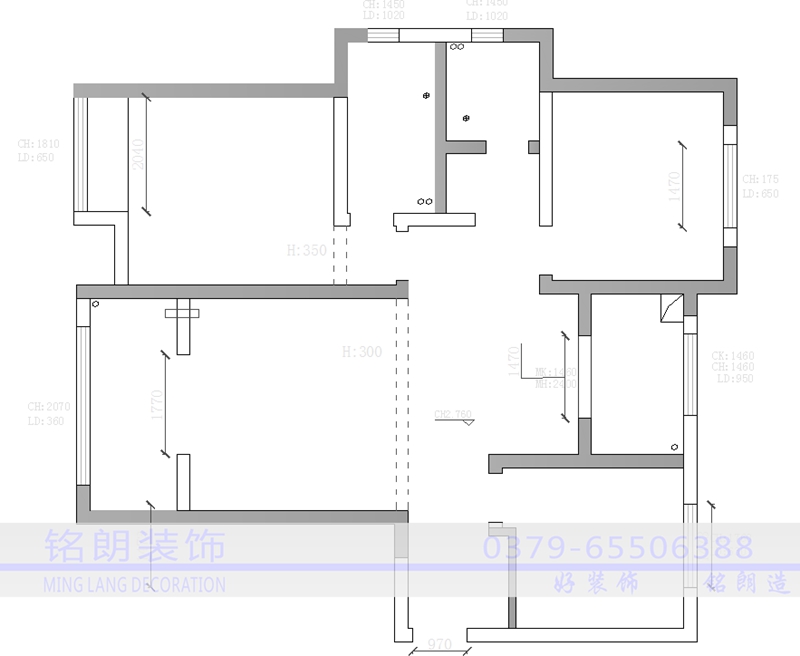 綠都悅府121平戶型解析